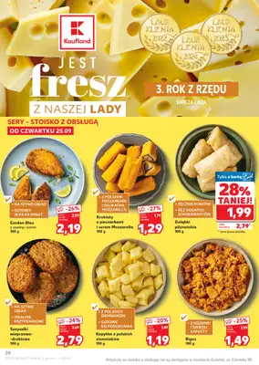 Kaufland - gazetka promocyjna Oferta Kaufland od czwartku 25.09 do środy 01.10 - strona 20