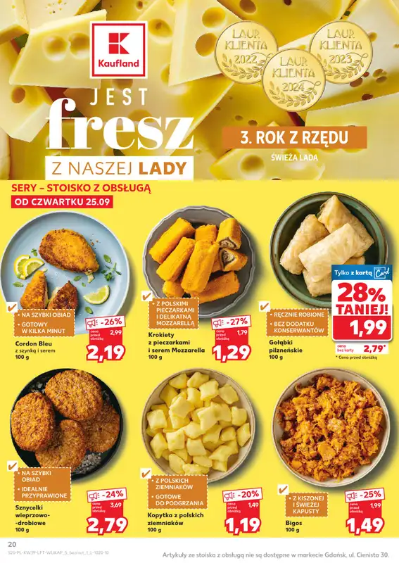 Kaufland - gazetka promocyjna Oferta Kaufland od czwartku 25.09 do środy 01.10 - strona 20