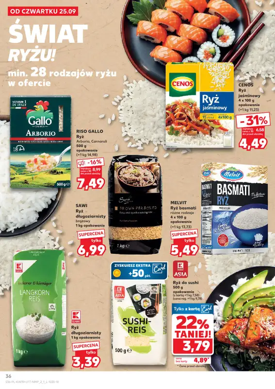 Kaufland - gazetka promocyjna Oferta Kaufland od czwartku 25.09 do środy 01.10 - strona 36