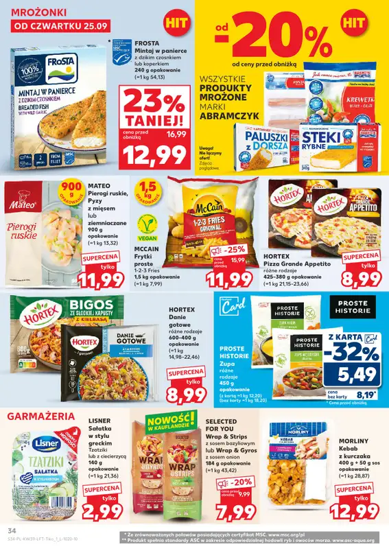 Kaufland - gazetka promocyjna Oferta Kaufland od czwartku 25.09 do środy 01.10 - strona 34