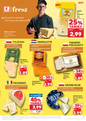 Kaufland - gazetka promocyjna Oferta Kaufland od czwartku 25.09 do środy 01.10 - strona 21