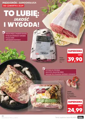 Kaufland - gazetka promocyjna Oferta Kaufland od czwartku 25.09 do środy 01.10 - strona 28