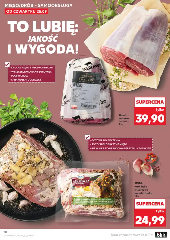 Kaufland - gazetka promocyjna Oferta Kaufland od czwartku 25.09 do środy 01.10 - strona 28