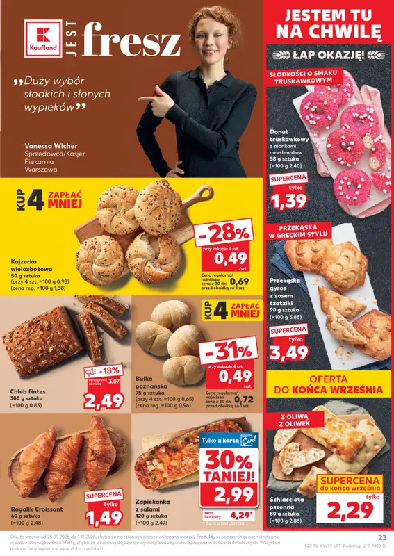 Kaufland - gazetka promocyjna Oferta Kaufland od czwartku 25.09 do środy 01.10 - strona 23