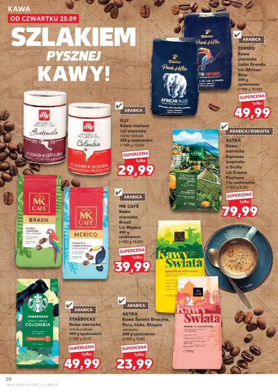 Kaufland - gazetka promocyjna Oferta Kaufland od czwartku 25.09 do środy 01.10 - strona 38
