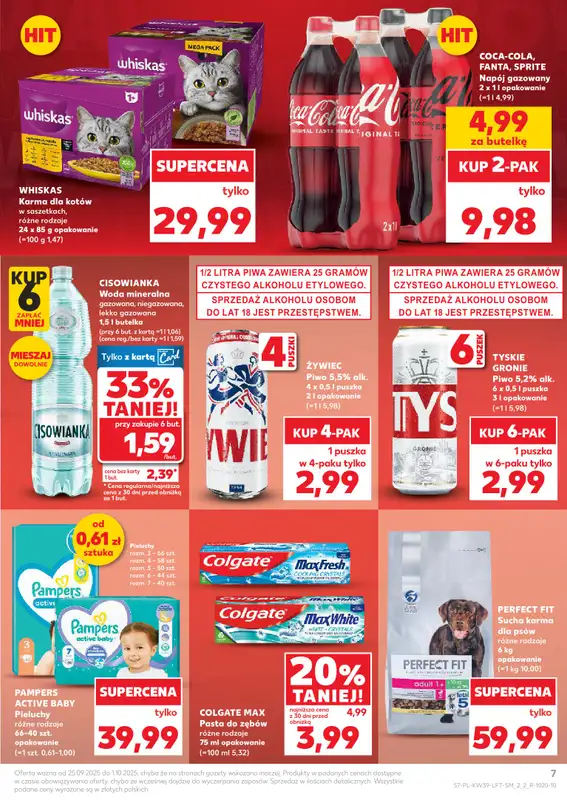 Kaufland - gazetka promocyjna Oferta Kaufland od czwartku 25.09 do środy 01.10 - strona 7