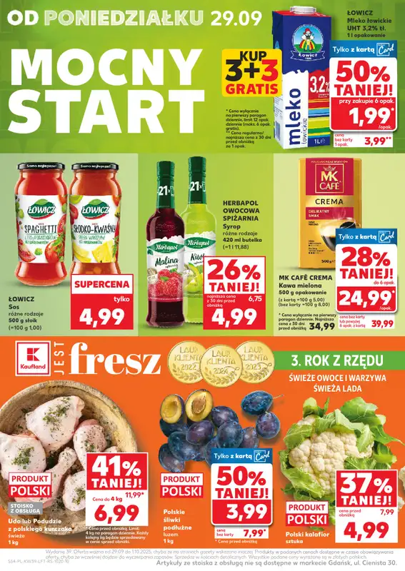 Kaufland - gazetka promocyjna Oferta Kaufland od czwartku 25.09 do środy 01.10 - strona 54