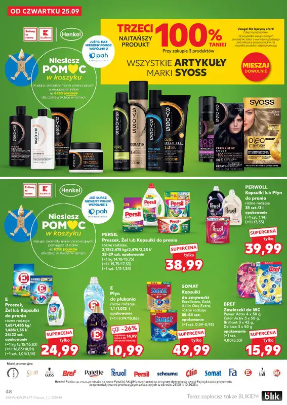 Kaufland - gazetka promocyjna Oferta Kaufland od czwartku 25.09 do środy 01.10 - strona 48