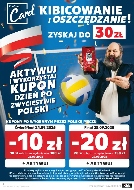 Kaufland - gazetka promocyjna Oferta Kaufland od czwartku 25.09 do środy 01.10 - strona 8
