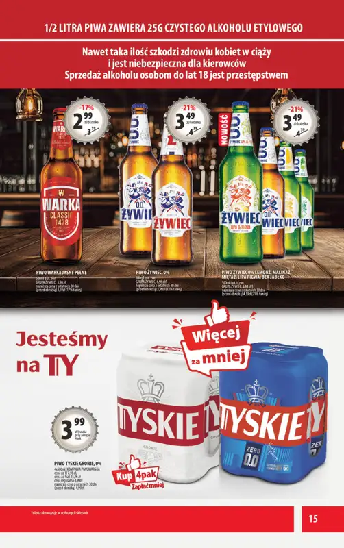 Arhelan - gazetka promocyjna Gazetka od piątku 26.09 do niedzieli 05.10 - strona 15