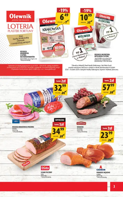 Arhelan - gazetka promocyjna Gazetka od piątku 26.09 do niedzieli 05.10 - strona 3