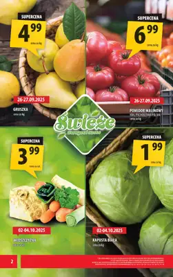 Arhelan - gazetka promocyjna Gazetka od piątku 26.09 do niedzieli 05.10 - strona 2