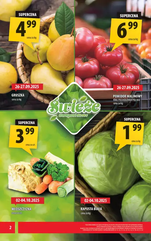 Arhelan - gazetka promocyjna Gazetka od piątku 26.09 do niedzieli 05.10 - strona 2