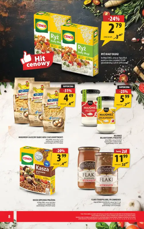 Arhelan - gazetka promocyjna Gazetka od piątku 26.09 do niedzieli 05.10 - strona 8