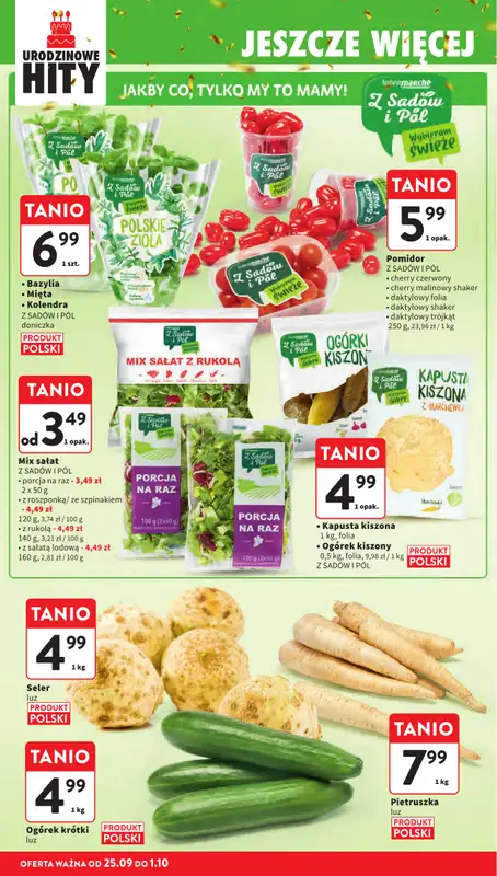 Intermarche - gazetka promocyjna Gazetka od czwartku 25.09 do środy 01.10 - strona 18