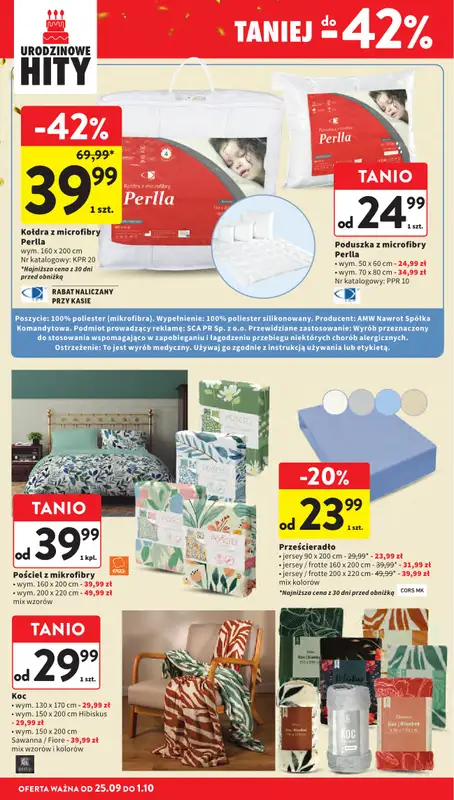 Intermarche - gazetka promocyjna Gazetka od czwartku 25.09 do środy 01.10 - strona 44