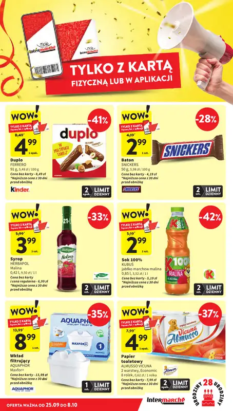 Intermarche - gazetka promocyjna Gazetka od czwartku 25.09 do środy 01.10 - strona 9