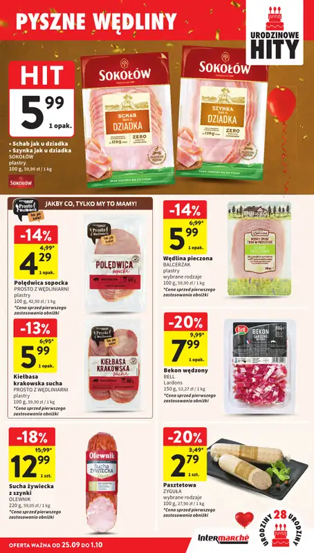 Intermarche - gazetka promocyjna Gazetka od czwartku 25.09 do środy 01.10 - strona 23