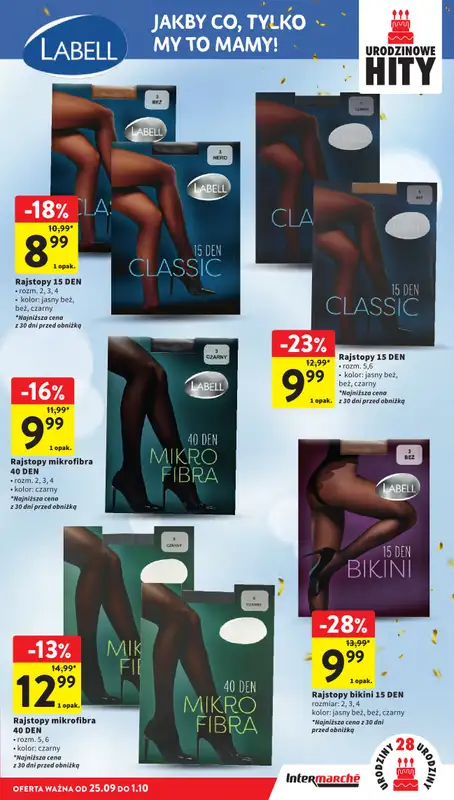 Intermarche - gazetka promocyjna Gazetka od czwartku 25.09 do środy 01.10 - strona 43