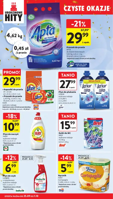 Intermarche - gazetka promocyjna Gazetka od czwartku 25.09 do środy 01.10 - strona 38