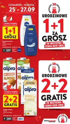 Intermarche - gazetka promocyjna Gazetka od czwartku 25.09 do środy 01.10 - strona 3