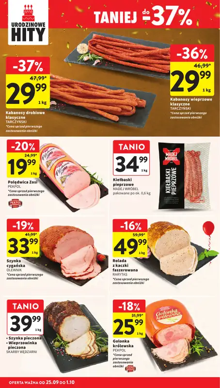 Intermarche - gazetka promocyjna Gazetka od czwartku 25.09 do środy 01.10 - strona 22