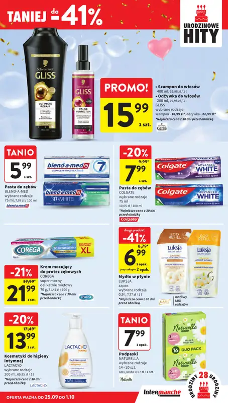 Intermarche - gazetka promocyjna Gazetka od czwartku 25.09 do środy 01.10 - strona 39