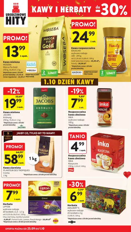 Intermarche - gazetka promocyjna Gazetka od czwartku 25.09 do środy 01.10 - strona 32
