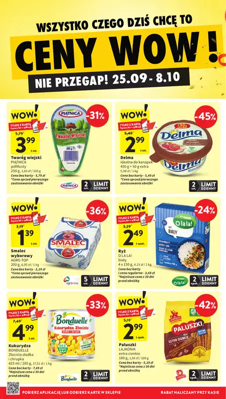 Intermarche - gazetka promocyjna Gazetka od czwartku 25.09 do środy 01.10 - strona 8