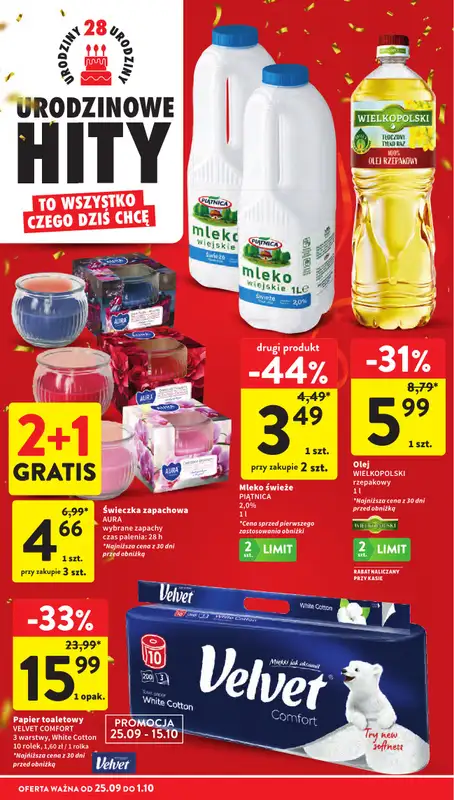 Intermarche - gazetka promocyjna Gazetka od czwartku 25.09 do środy 01.10 - strona 6
