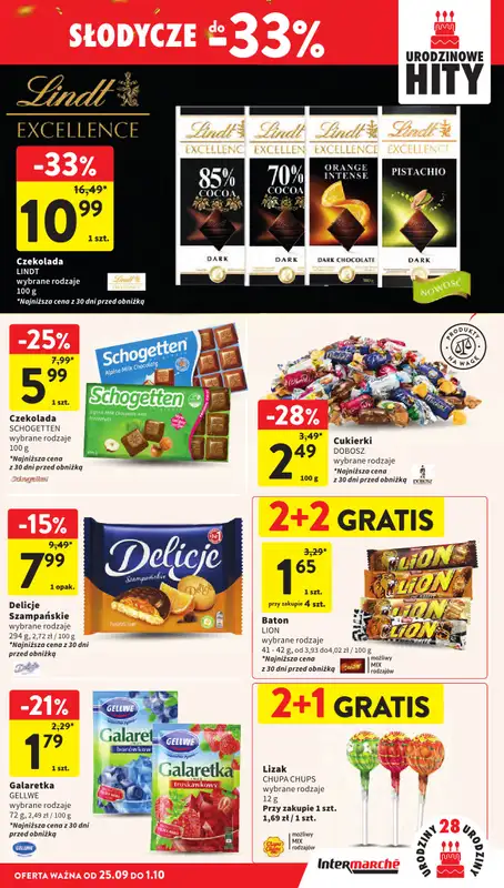 Intermarche - gazetka promocyjna Gazetka od czwartku 25.09 do środy 01.10 - strona 33
