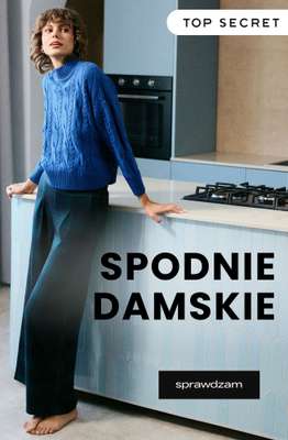 Top Secret - gazetka promocyjna Jesienne trendy: damskie spodnie od wtorku 23.09 do czwartku 02.10