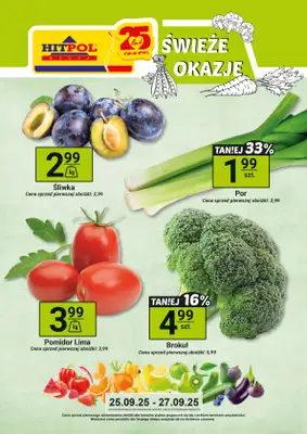 Hitpol - gazetka promocyjna Dary natury! od czwartku 25.09 do soboty 27.09
