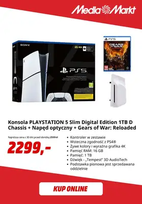 Media Markt - gazetka promocyjna Konsole PS5 do 280 zł taniej od wtorku 23.09 do poniedziałku 29.09 - strona 3