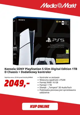 Media Markt - gazetka promocyjna Konsole PS5 do 280 zł taniej od wtorku 23.09 do poniedziałku 29.09 - strona 4