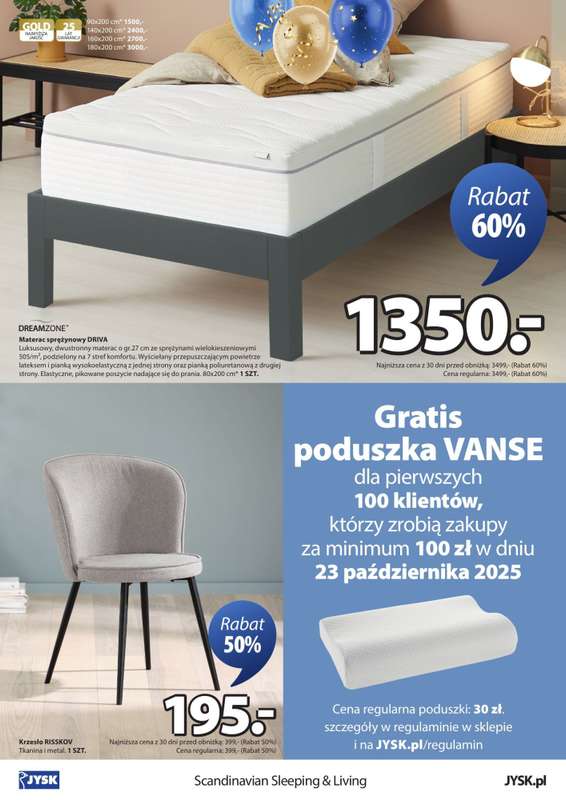 Jysk - gazetka promocyjna CHORZÓW: Wielkie Otwarcie JYSK! Już 23.10! od czwartku 23.10 do czwartku 30.10 - strona 2