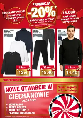 Woolworth - gazetka promocyjna WIELKIE OTWARCIE! CIECHANÓW, ul.Prymasa Tysiąclecia 7D od wtorku 30.09 do czwartku 02.10 - strona 5
