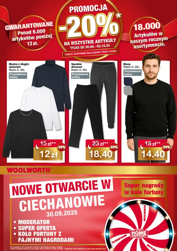 Woolworth - gazetka promocyjna WIELKIE OTWARCIE! CIECHANÓW, ul.Prymasa Tysiąclecia 7D od wtorku 30.09 do czwartku 02.10 - strona 5