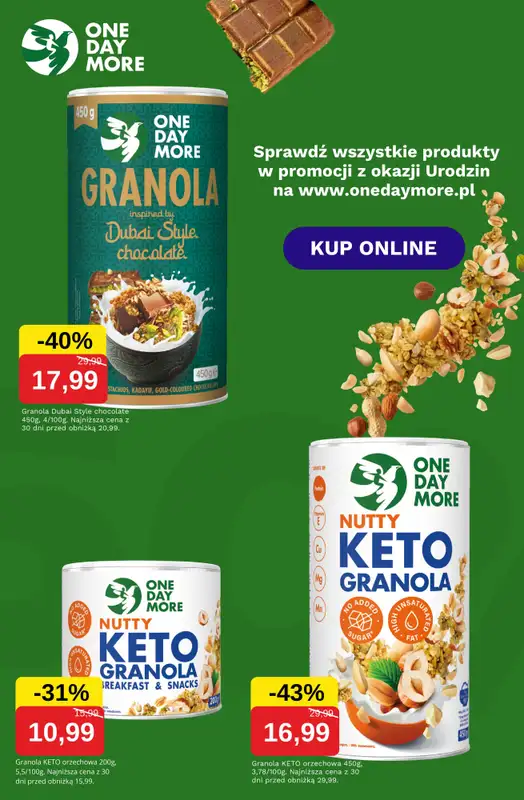One Day More - gazetka promocyjna Urodzinowe rabaty do -50% od wtorku 07.10 do poniedziałku 13.10 - strona 6