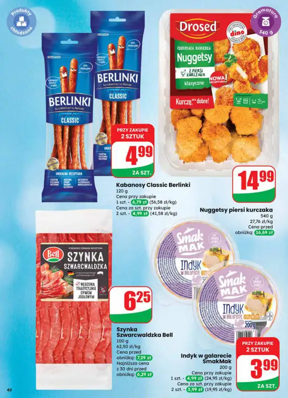 Dino - gazetka promocyjna Gazetka od środy 24.09 do wtorku 30.09 - strona 46
