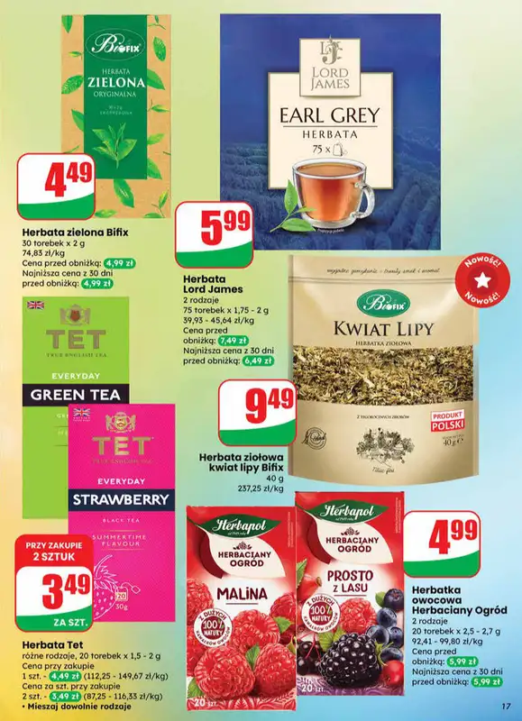 Dino - gazetka promocyjna Gazetka od środy 24.09 do wtorku 30.09 - strona 17