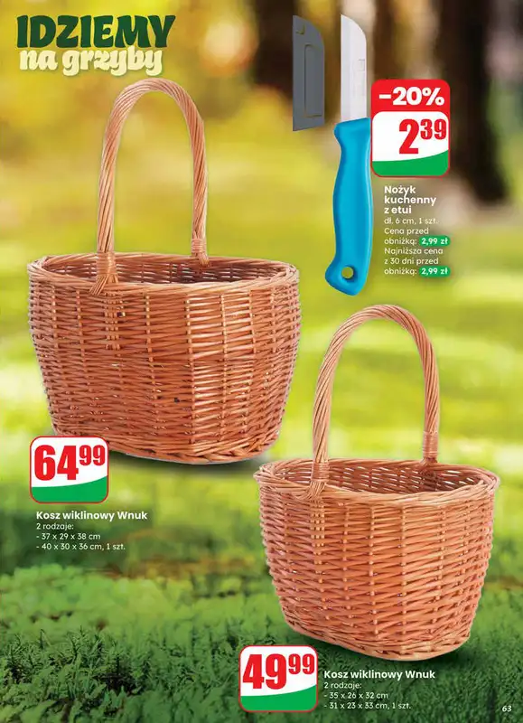 Dino - gazetka promocyjna Gazetka od środy 24.09 do wtorku 30.09 - strona 63