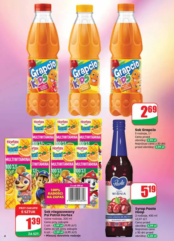 Dino - gazetka promocyjna Gazetka od środy 24.09 do wtorku 30.09 - strona 4