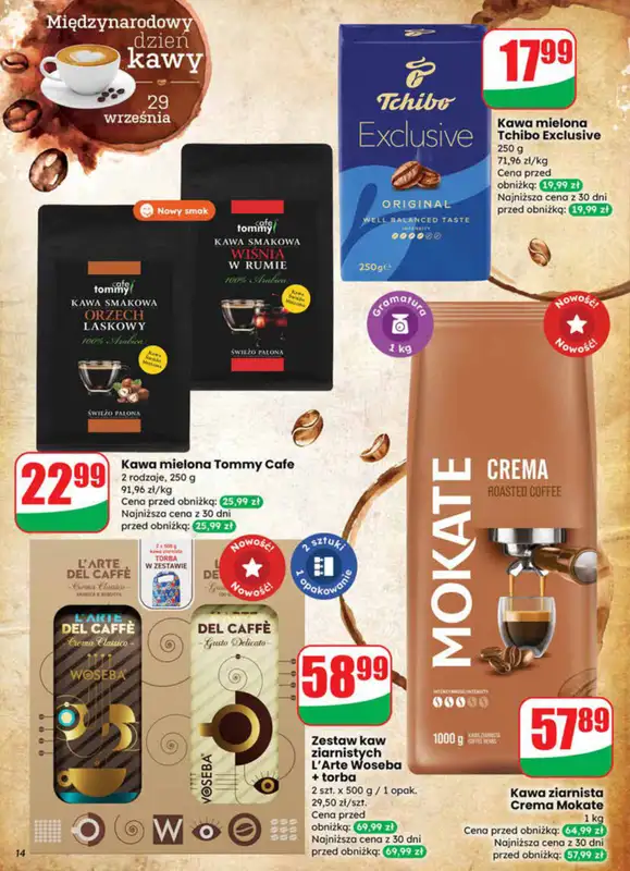 Dino - gazetka promocyjna Gazetka od środy 24.09 do wtorku 30.09 - strona 14