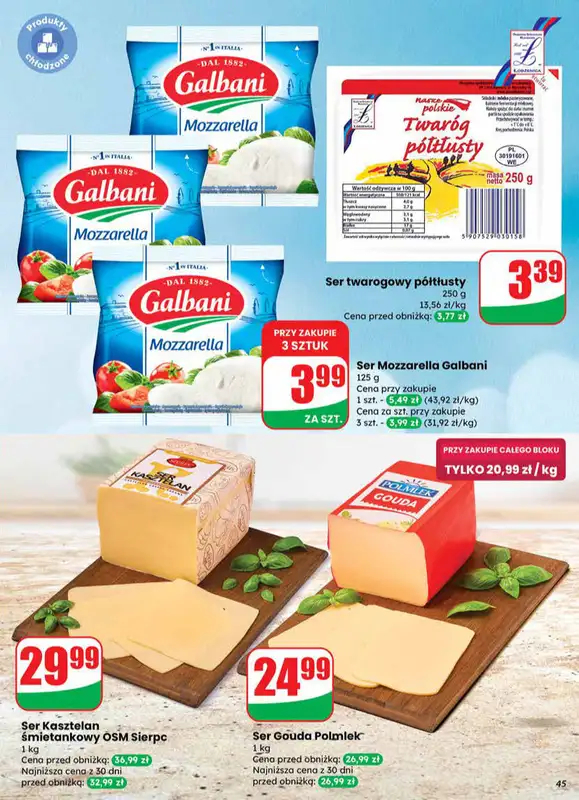 Dino - gazetka promocyjna Gazetka od środy 24.09 do wtorku 30.09 - strona 45
