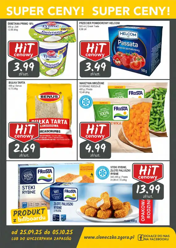 Słoneczko - gazetka promocyjna Gazetka od czwartku 25.09 do niedzieli 05.10 - strona 6