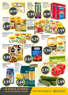 Słoneczko - gazetka promocyjna Gazetka od czwartku 25.09 do niedzieli 05.10 - strona 5