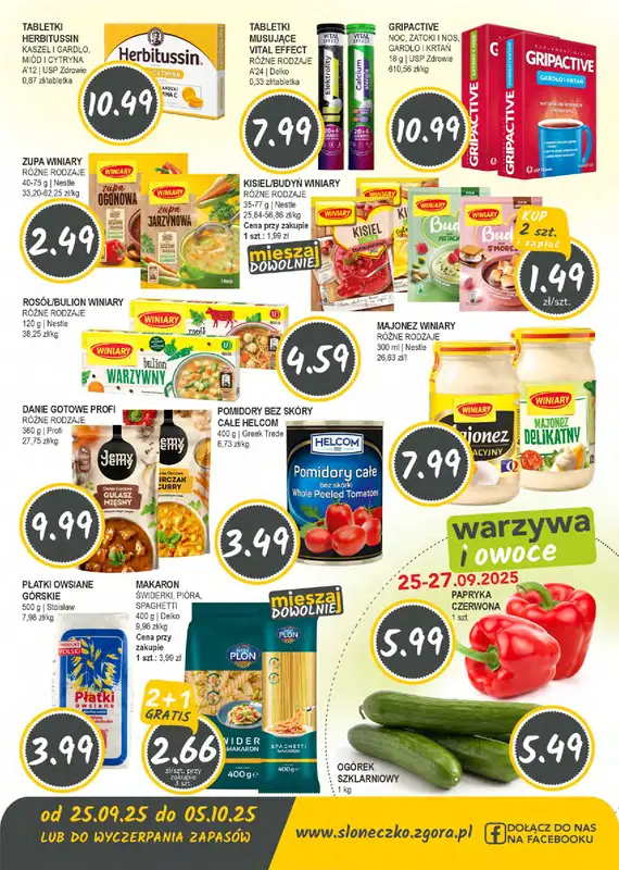 Słoneczko - gazetka promocyjna Gazetka od czwartku 25.09 do niedzieli 05.10 - strona 5