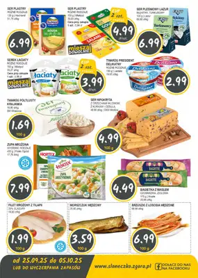 Słoneczko - gazetka promocyjna Gazetka od czwartku 25.09 do niedzieli 05.10 - strona 4