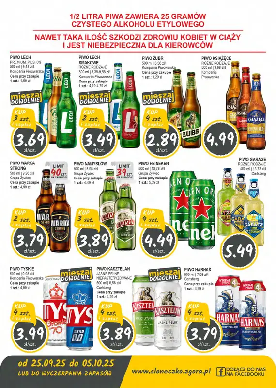 Słoneczko - gazetka promocyjna Gazetka od czwartku 25.09 do niedzieli 05.10 - strona 11